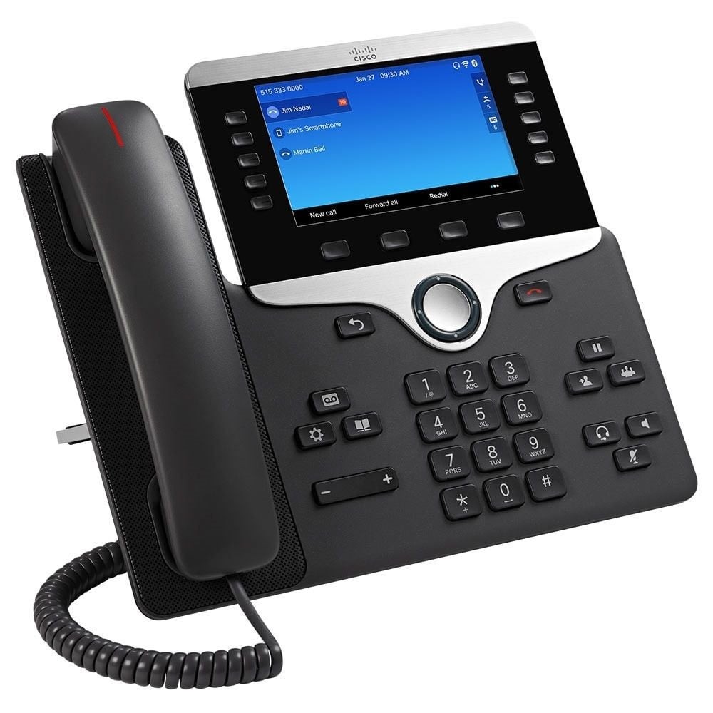 Cisco IP Phone 8861 with Multiplatform Phone firmware