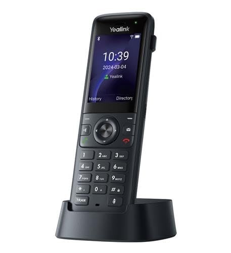 Yealink AX83H IP Phone Cordless Wi-Fi 6 Bluetooth 5.0 HD Audio