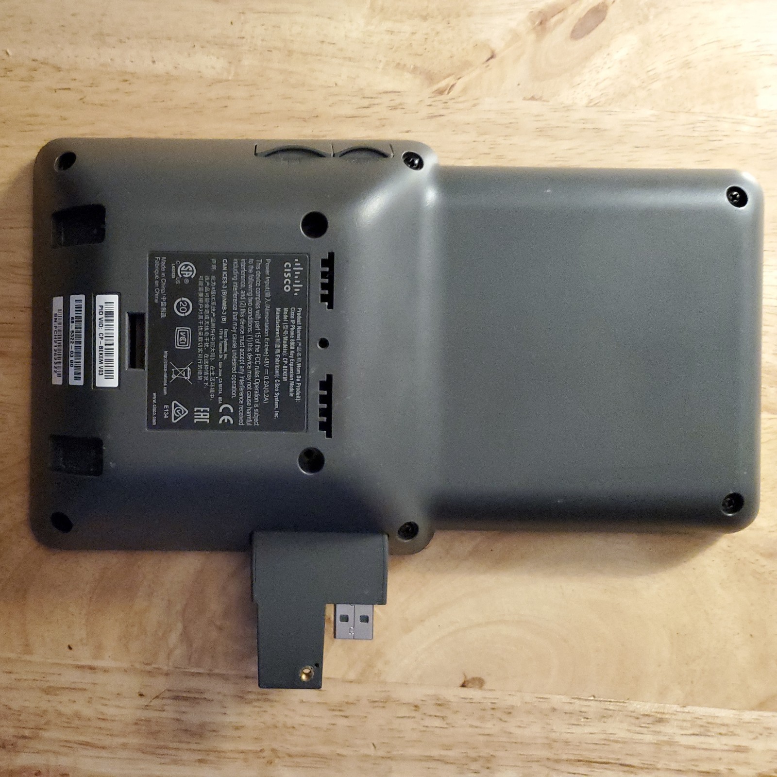 New CISCO CP-BEKEM-RF VoIP IP Phone Key Expansion Module