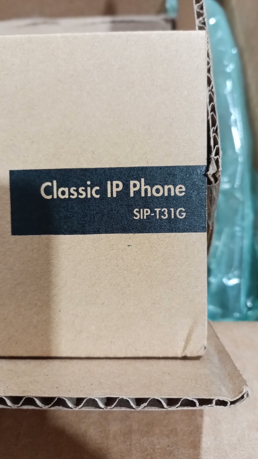 Yealink SIP-T31G 2-Line PoE VoIP Phone – Black Brand New, Never Used