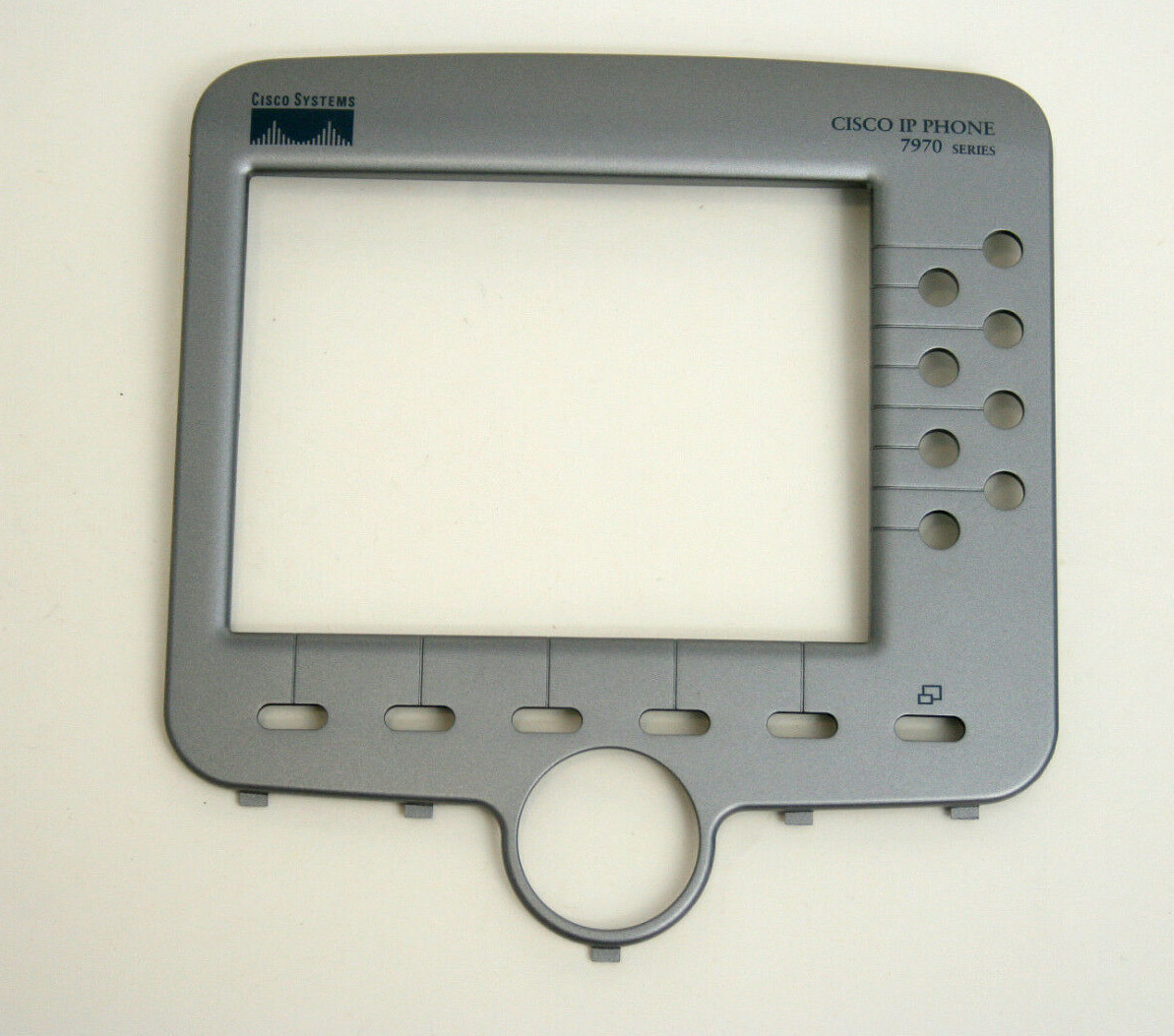 Faceplate Bezel Color Silver Replacement Part for Cisco IP Phone 7970