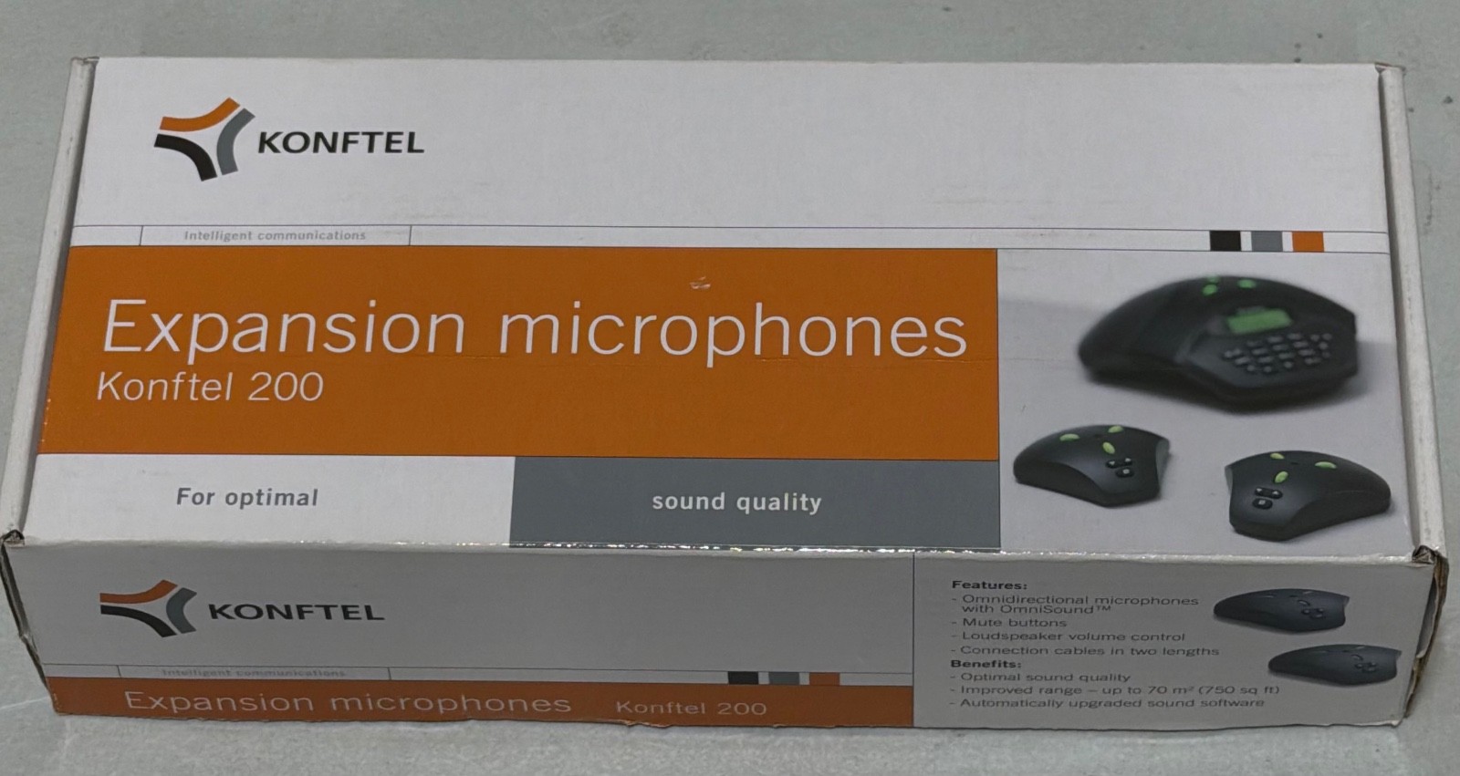 NEW OPEN – Konftel 200 Expaansion Microphone Kit – (1-Pair)