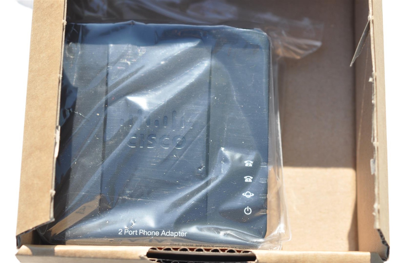 Cisco SPA112 VoIP Analog Phone Adapter with 2 FXS Ports *UNLOCKED / Brand Free*