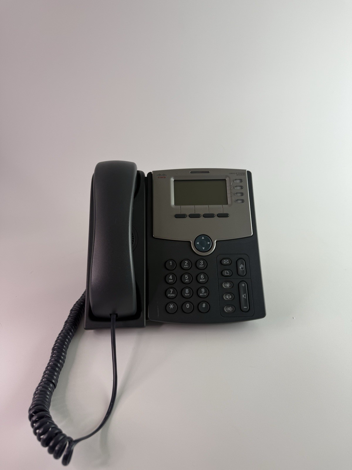 Cisco SPA504G IP Business Phone – Tested & Working – No Power Adapter