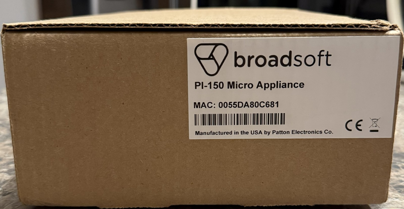 Broadsoft PI-150 Micro Appliance New In Box w/ Power Supply & Cat5e Cable