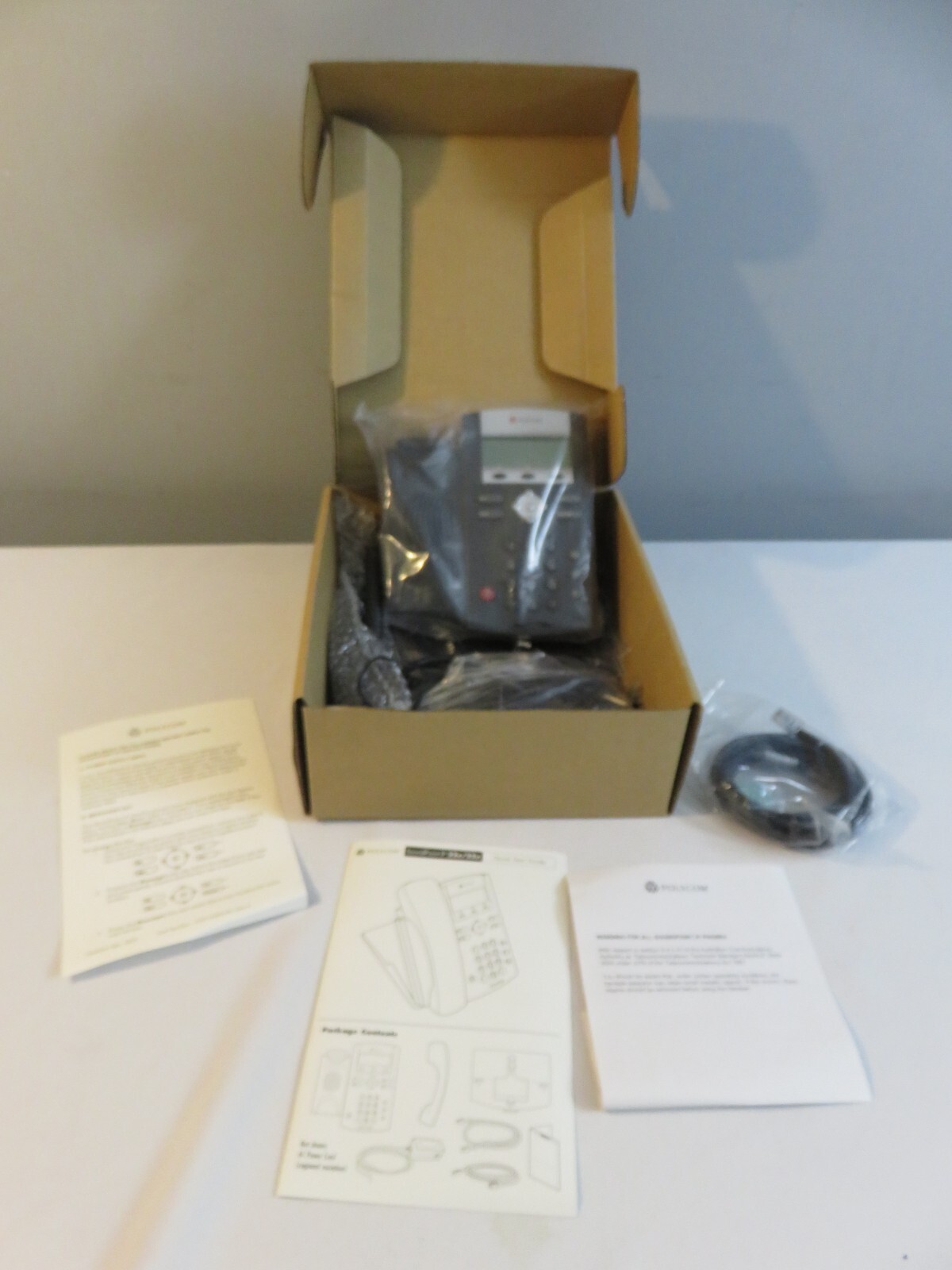 Polycom 2200-12365-025 IP331 POE Only WW New in box