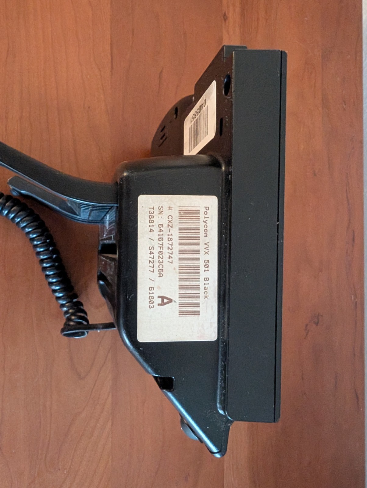 Polycom VVX 501 VoIP Touchscreen Desktop Phone, Model 2201-48500-001