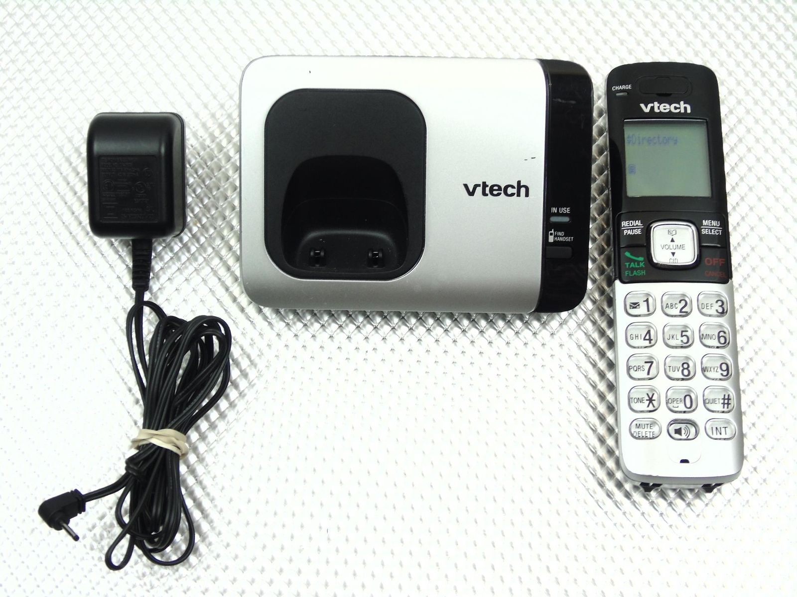 vtech CS6719 Telephone System – Base Charging Dock + Handset + Power Charger
