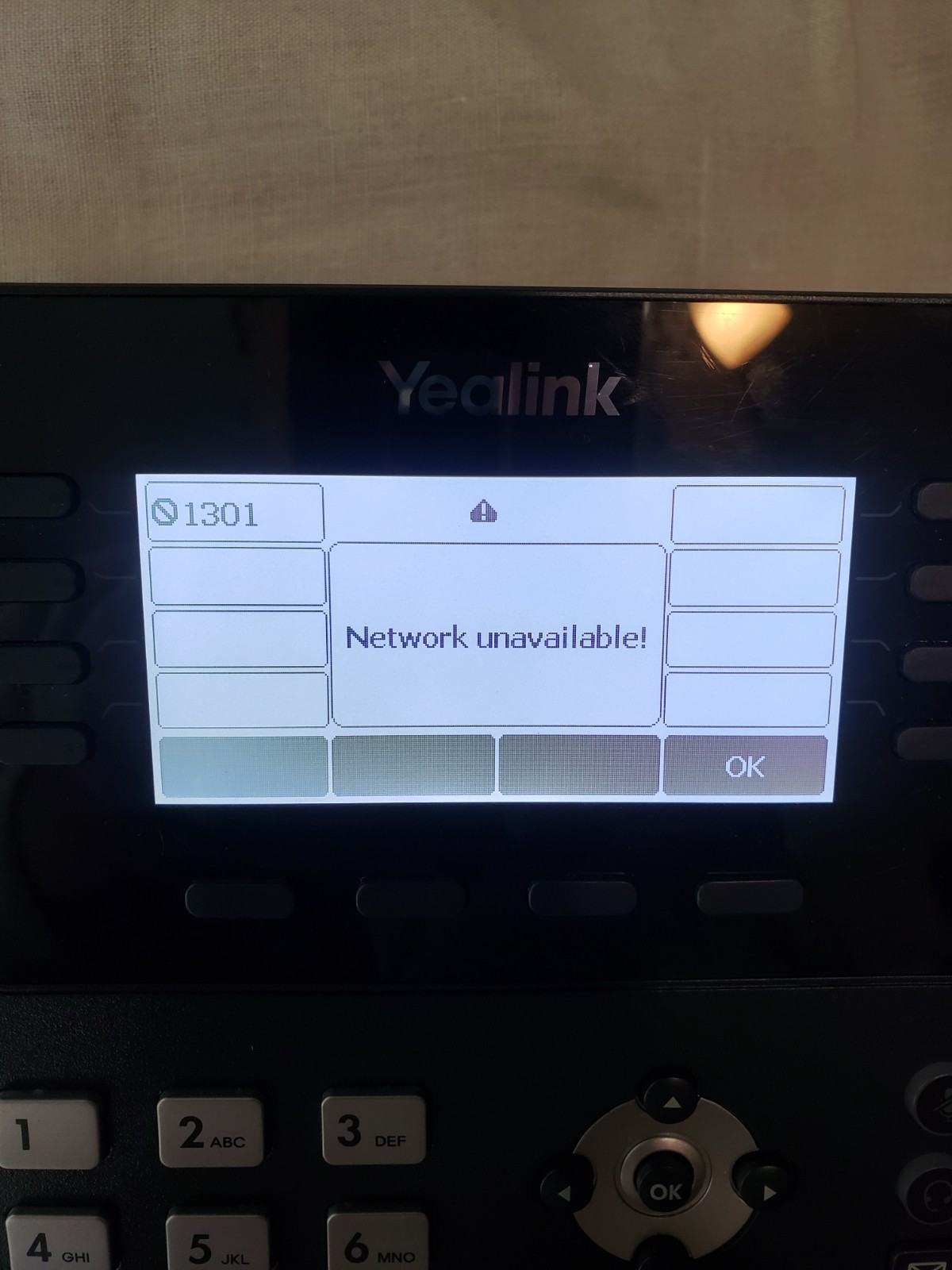 Yealink SIP T33G IP Phone with Power Supply, Base, Coil Cord Phone, Ethernet