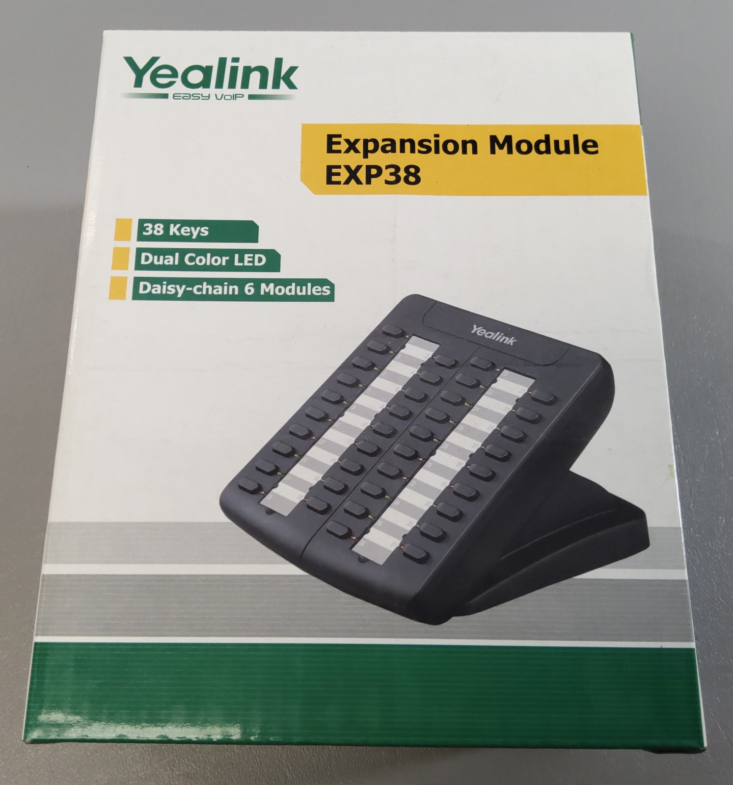 Yealink EXP38 IP Phone Expansion Module Brand New