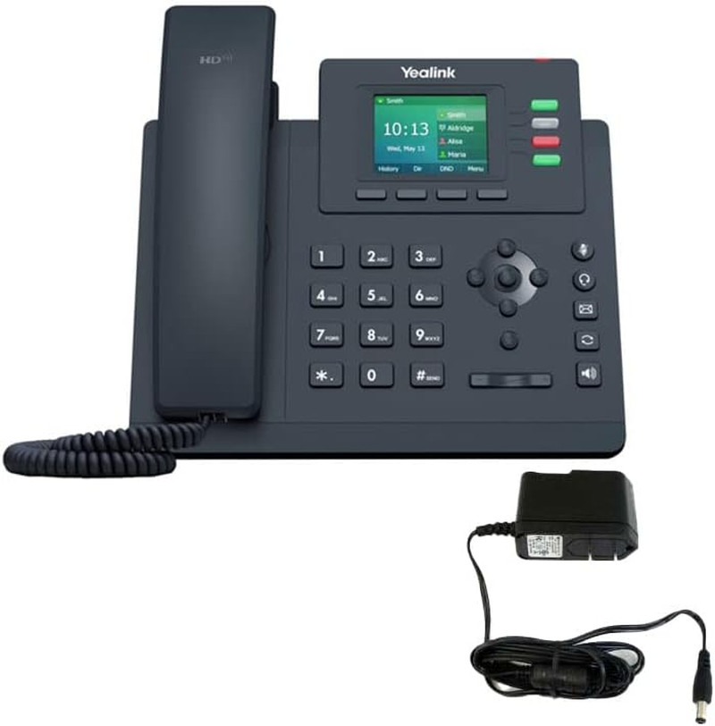 Yealink T33G IP Phone – Power Adapters Included – 1 Year Manufacturer Warranty –