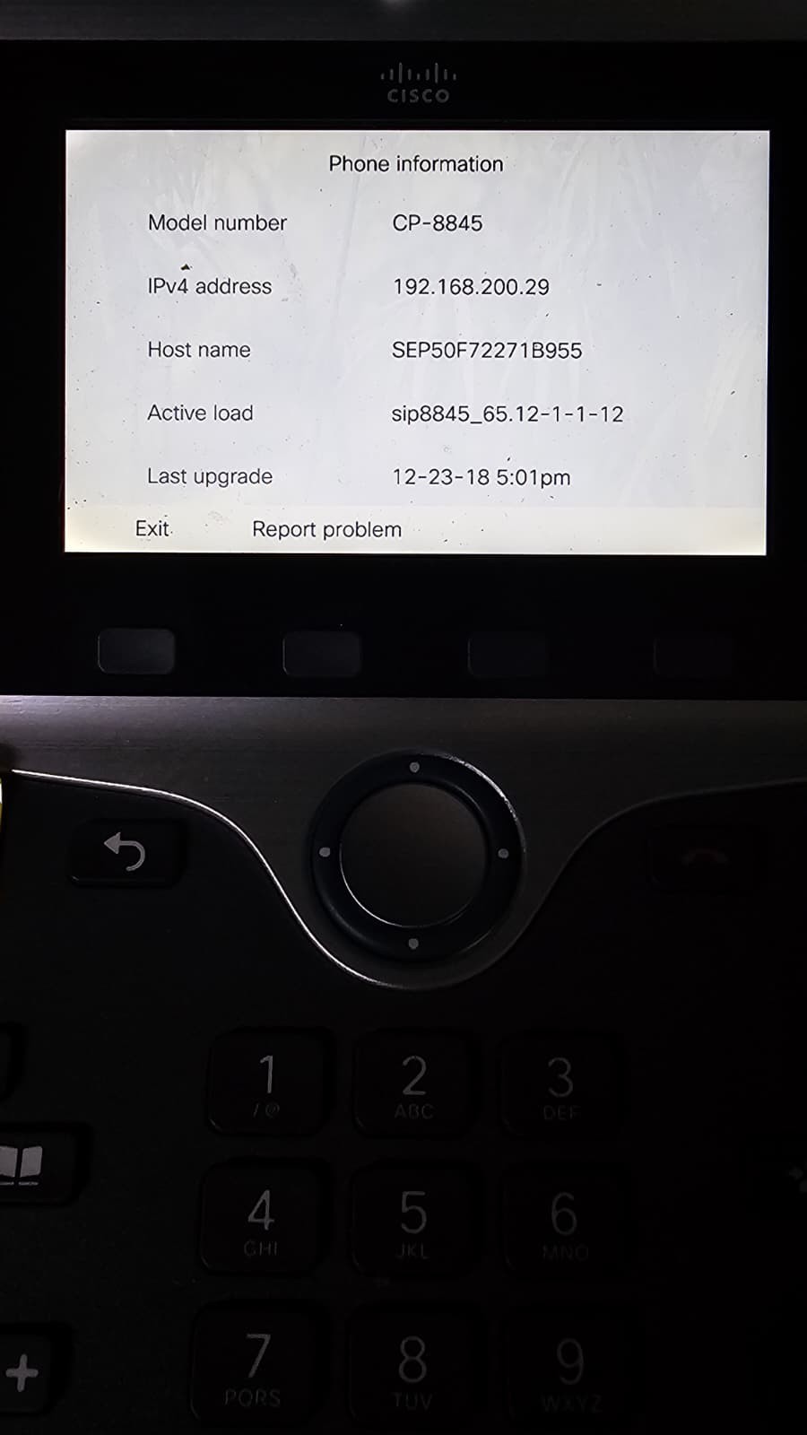 NEW Cisco CP-8845 5-Line VoIP IP Video Business Office Phone w/ Camera