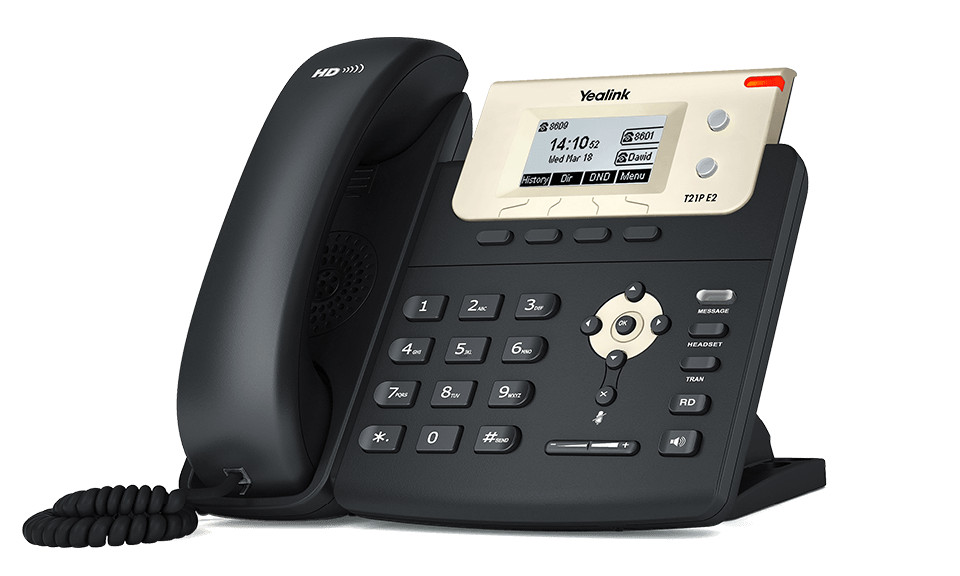 LOT of 5 Yealink SIP-T21P E2 Dual-line Entry Level IP Phone / Hanset Only