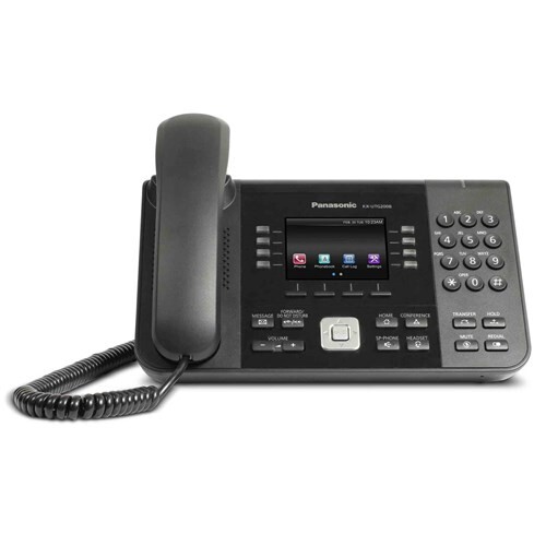 LOT OF 10 Panasonic KX-UTG200B SIP VOIP POE PHONES WITH STANDS NO POWER SUPPLY