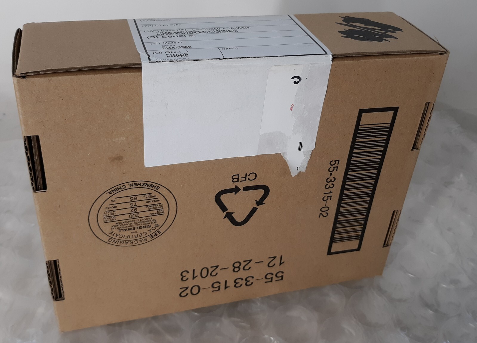 Cisco CP-DX650-ADA-WMK Locking Wall Mount Kit for DX650 NEW *SEALED*