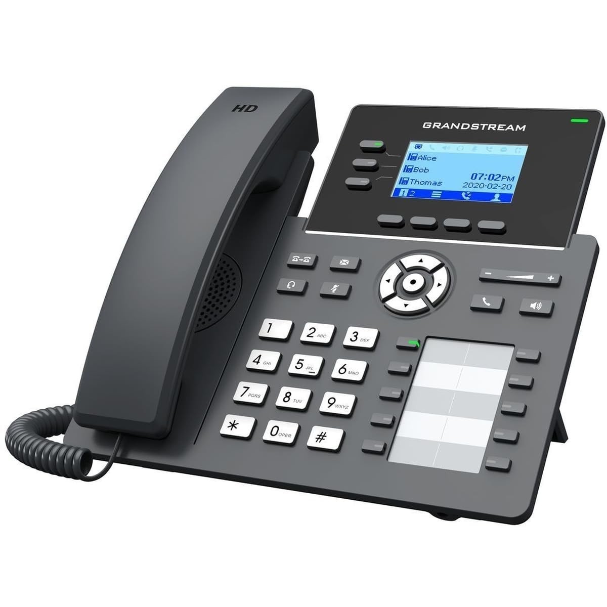 Grandstream GRP2604 IP Phone 3 Line 6 SIP Gigabit Ethernet LCD Display