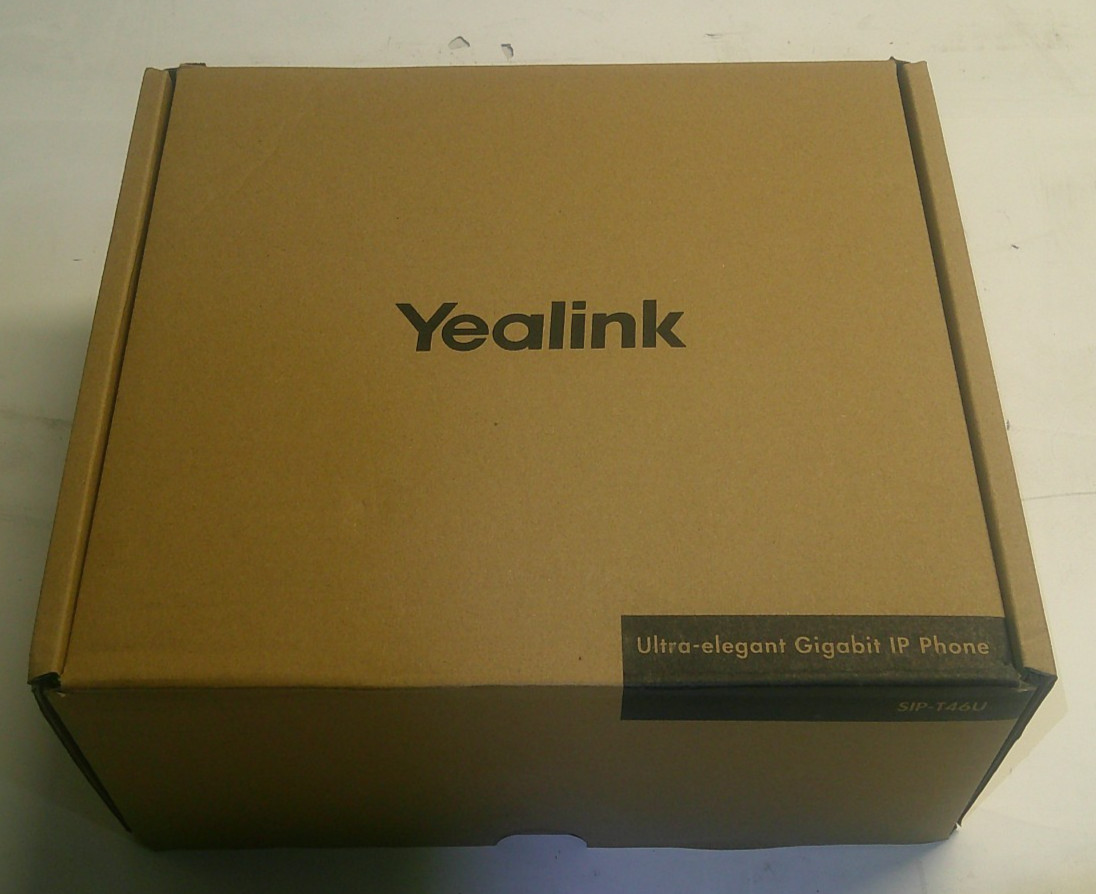 Yealink SIP-T46U Ultra Elegant Gigabit IP Phone VoIP Business Desk Phone
