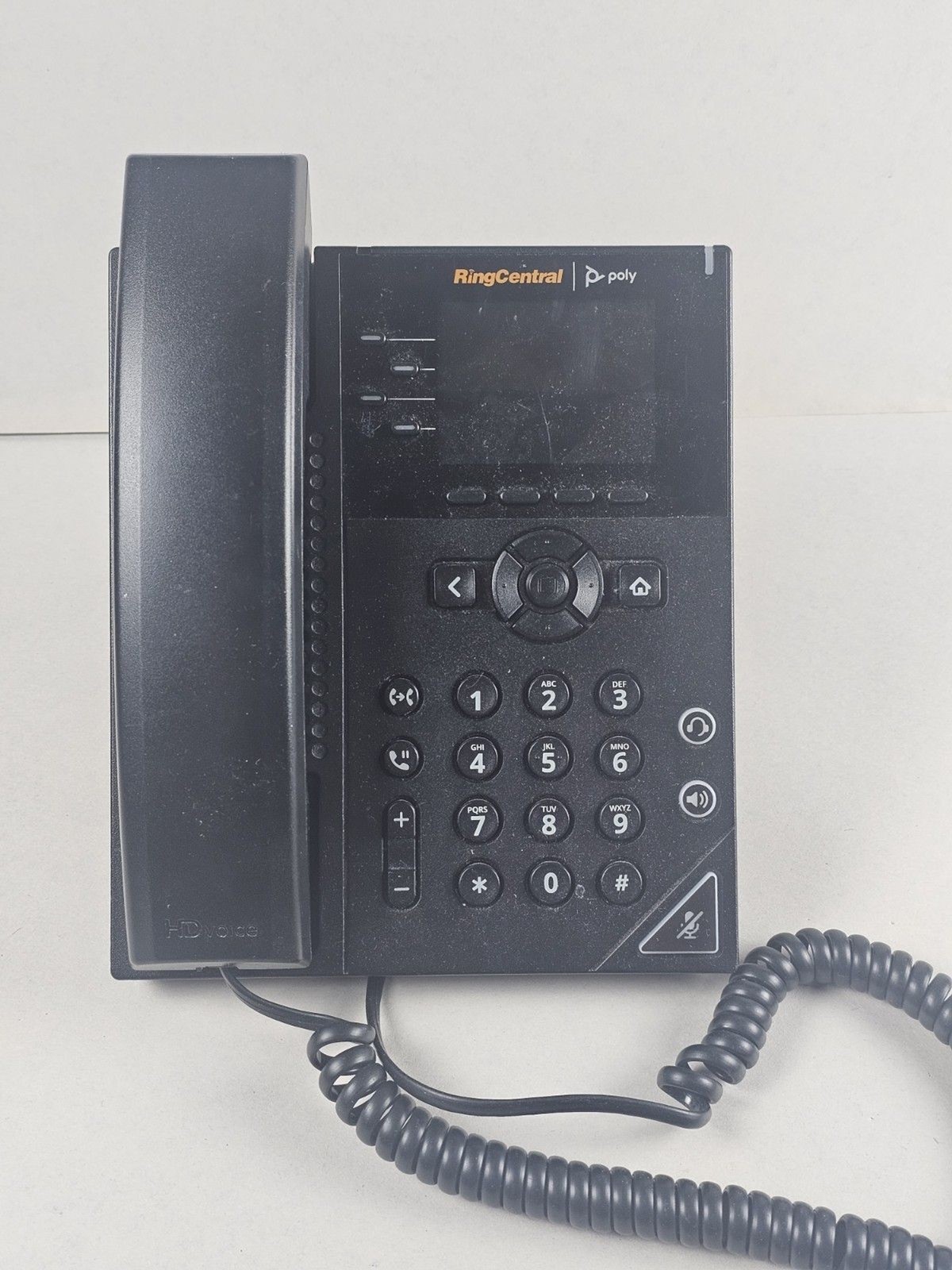 Poly VVX 250 IP Phone Corded Desktop Wall Mountable Black Model