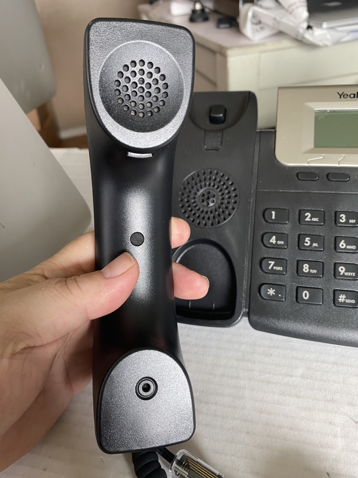 Yealink SIP-T21P E2 2-Line IP Phone Ethernet Speakerphone Headset Black