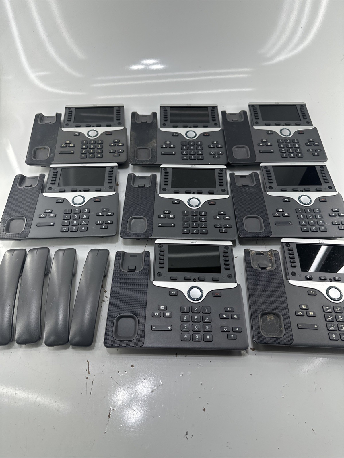Cisco 8841 VoIP IP Color LCD Display Charcoal Business Phone CP-8841-K9 Lot 8