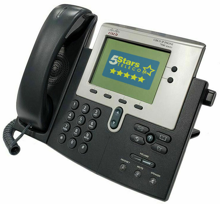Cisco 7940G IP Phone (CP-7940G) Ref (Grade A), 1 Year Warranty