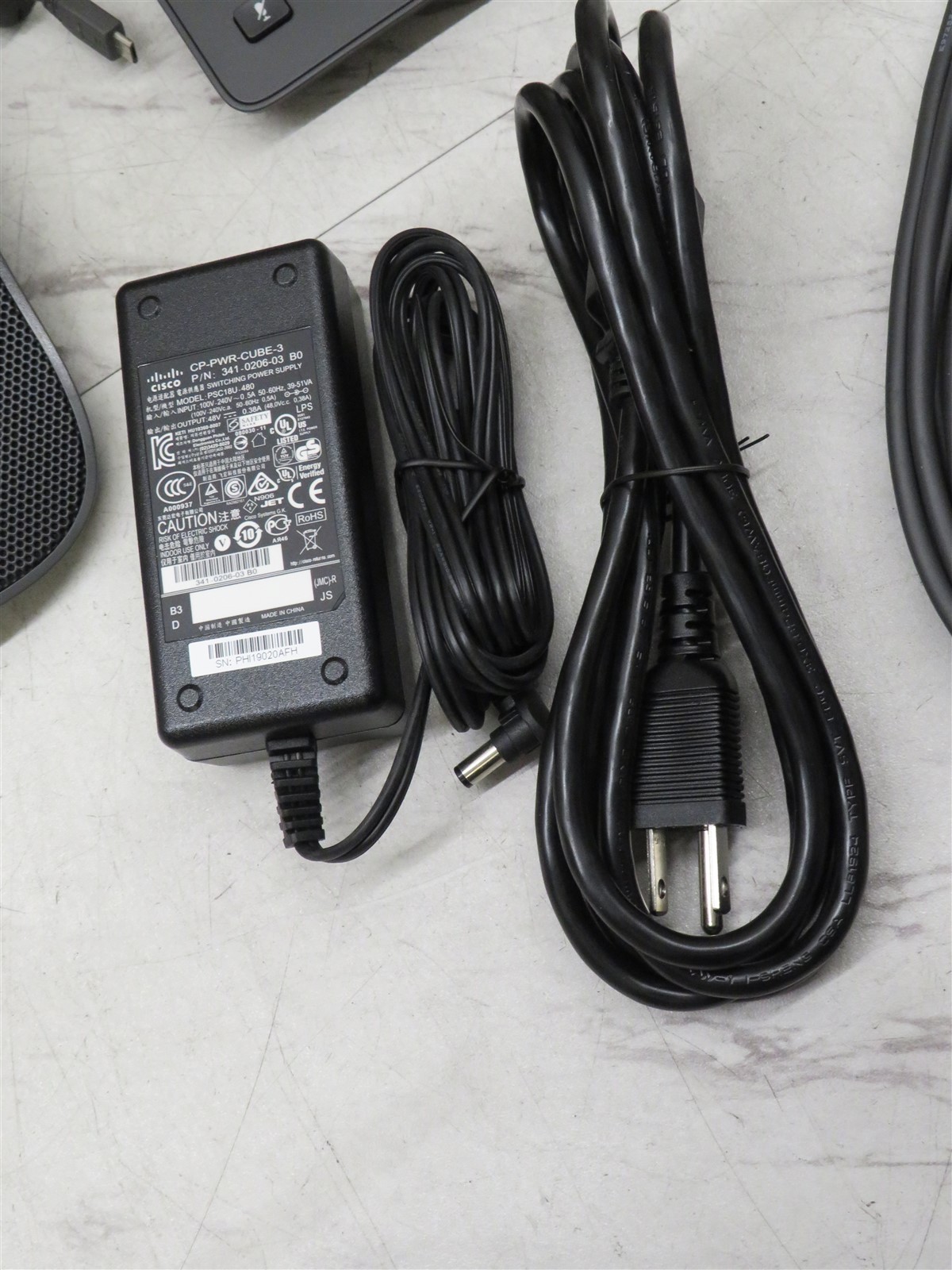 Open Box Cisco CP-8831-K9 Unified IP Conference Phone Base & DCU Control Unit