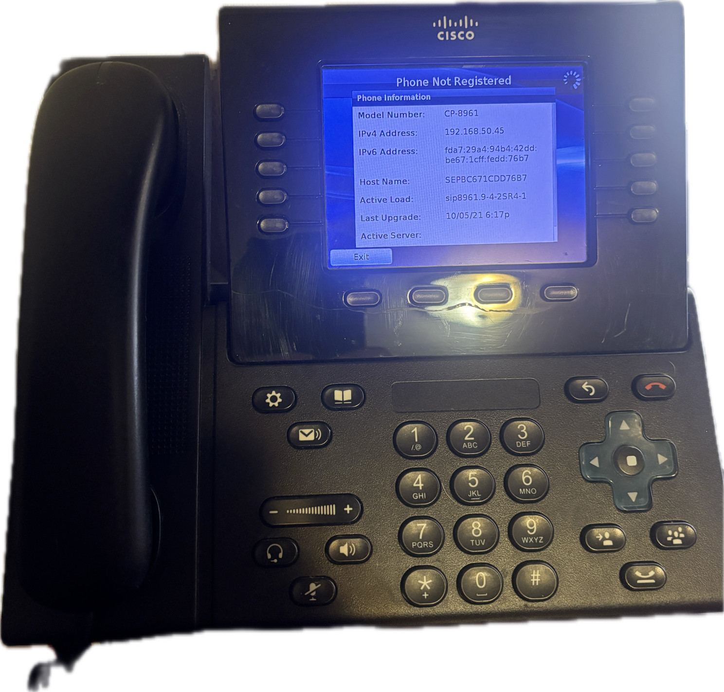 Cisco Unified IP Phone 8961 – CP8961-C-K9