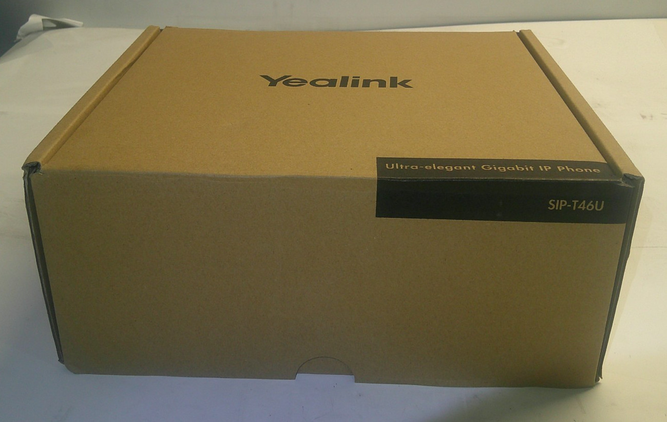 Yealink SIP-T46U Ultra Elegant Gigabit IP Phone VoIP Business Desk Phone