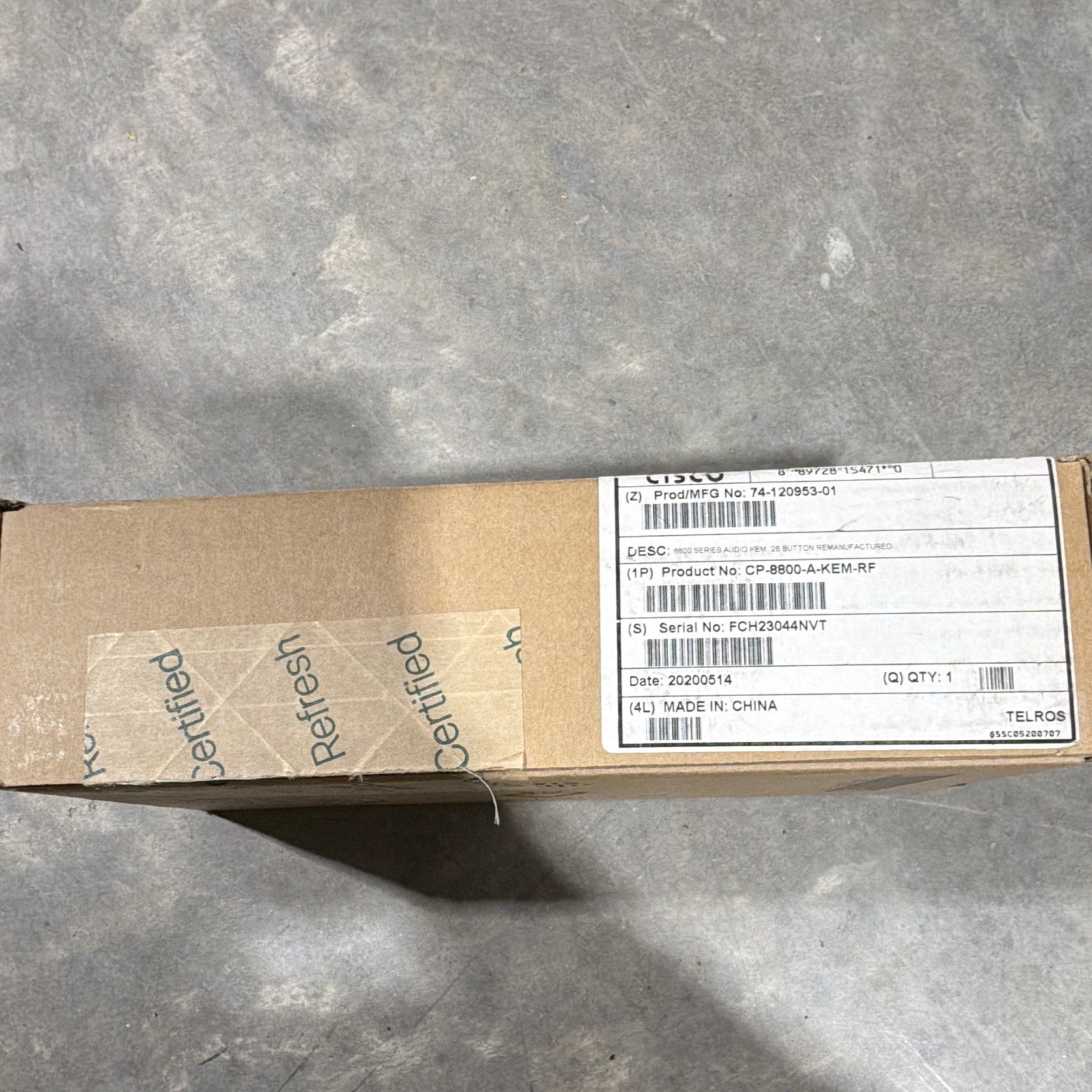 CISCO CP-8800-A-KEM Series Key Expansion Module