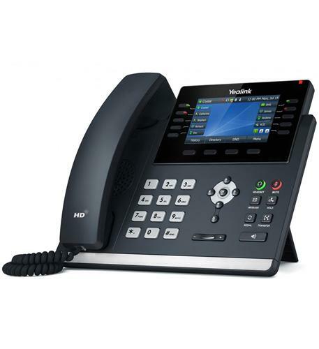 Yealink SIP-T46U – Unified Firmware Enhanced SIP Phone – 1 Year Warranty