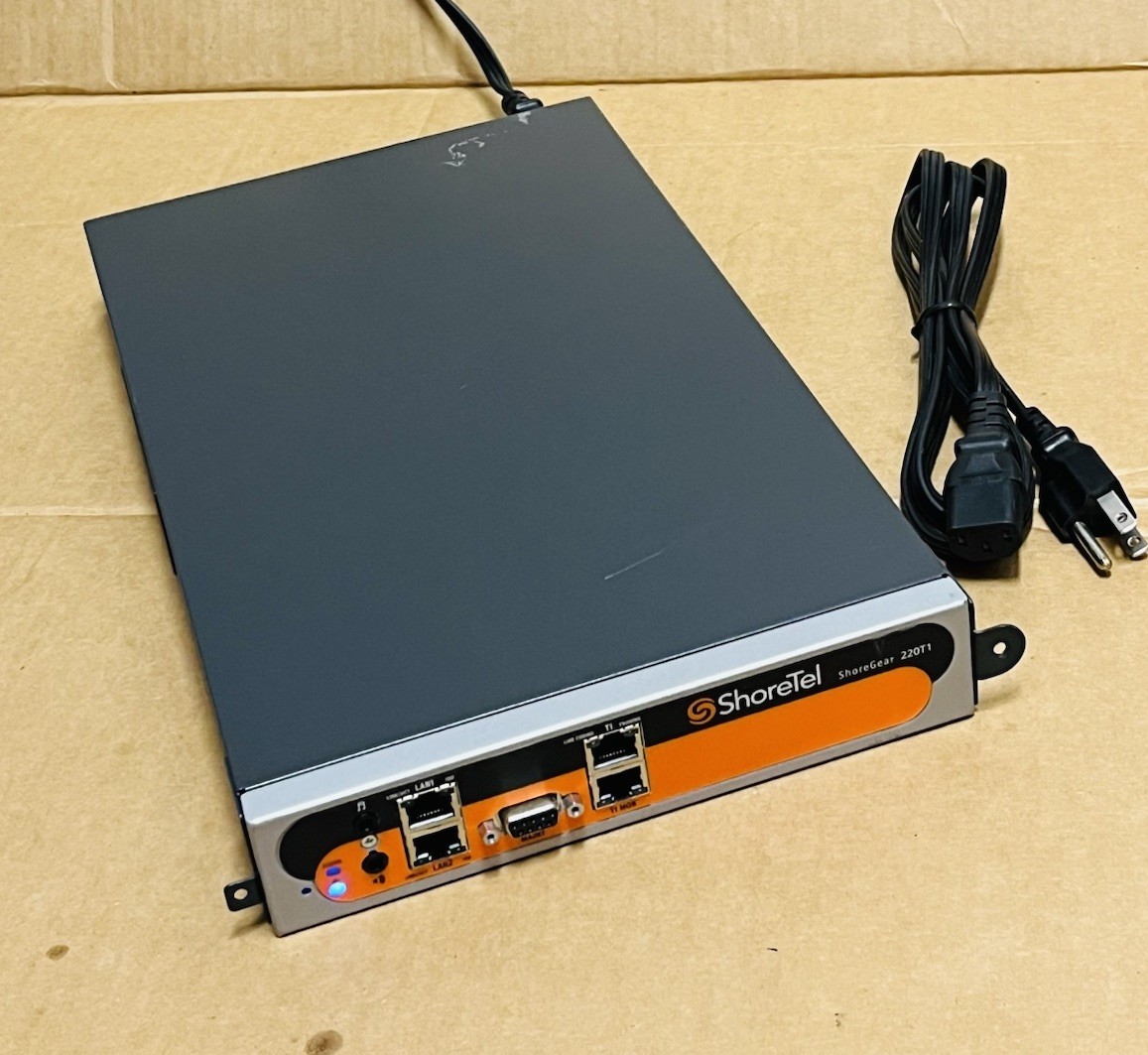 ShoreTel ShoreGear SG220T1 – 220T1 Voice Switch w/Power Cable