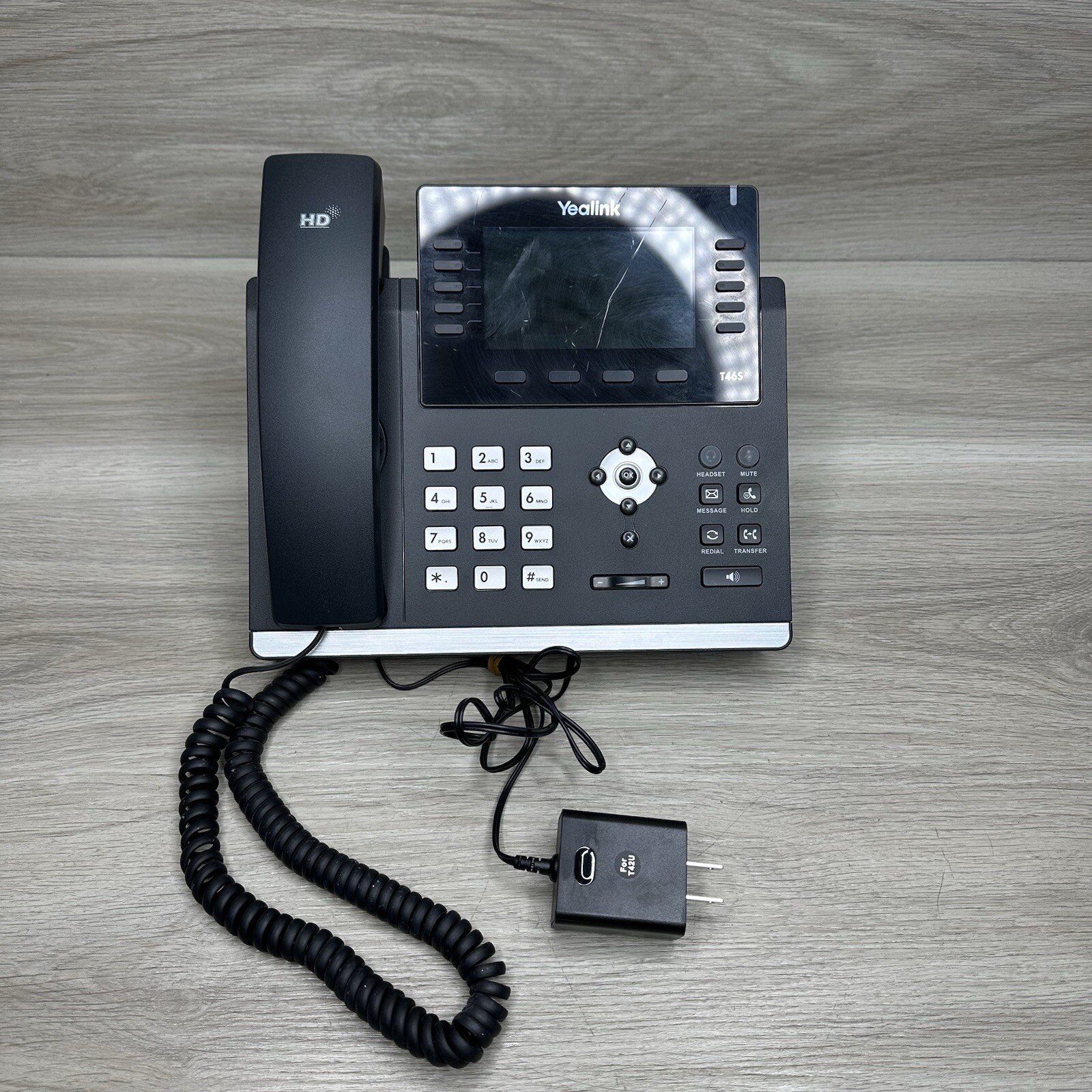 Yealink SIP-T46S IP Phone – Black