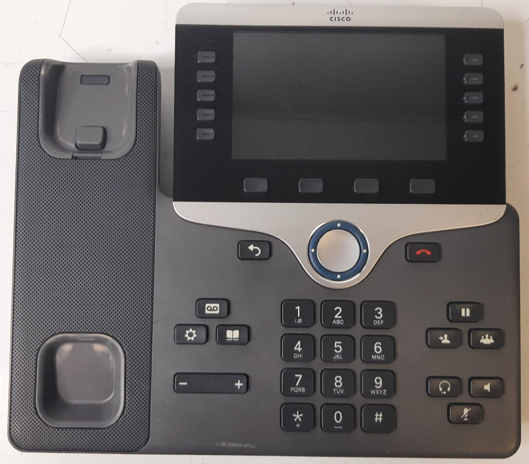 10 Lot Cisco IP Phone CP-8841 5 Line GIgabit VoIP Phone W/ Stand/Receiver READ!