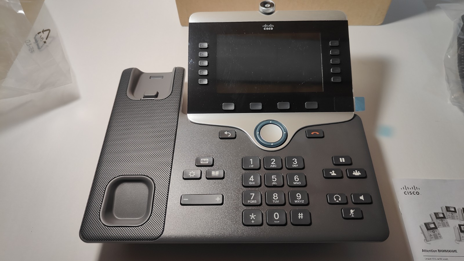 Cisco IP Phone CP-8865 – Enterprise, VoIP – New, Open Box