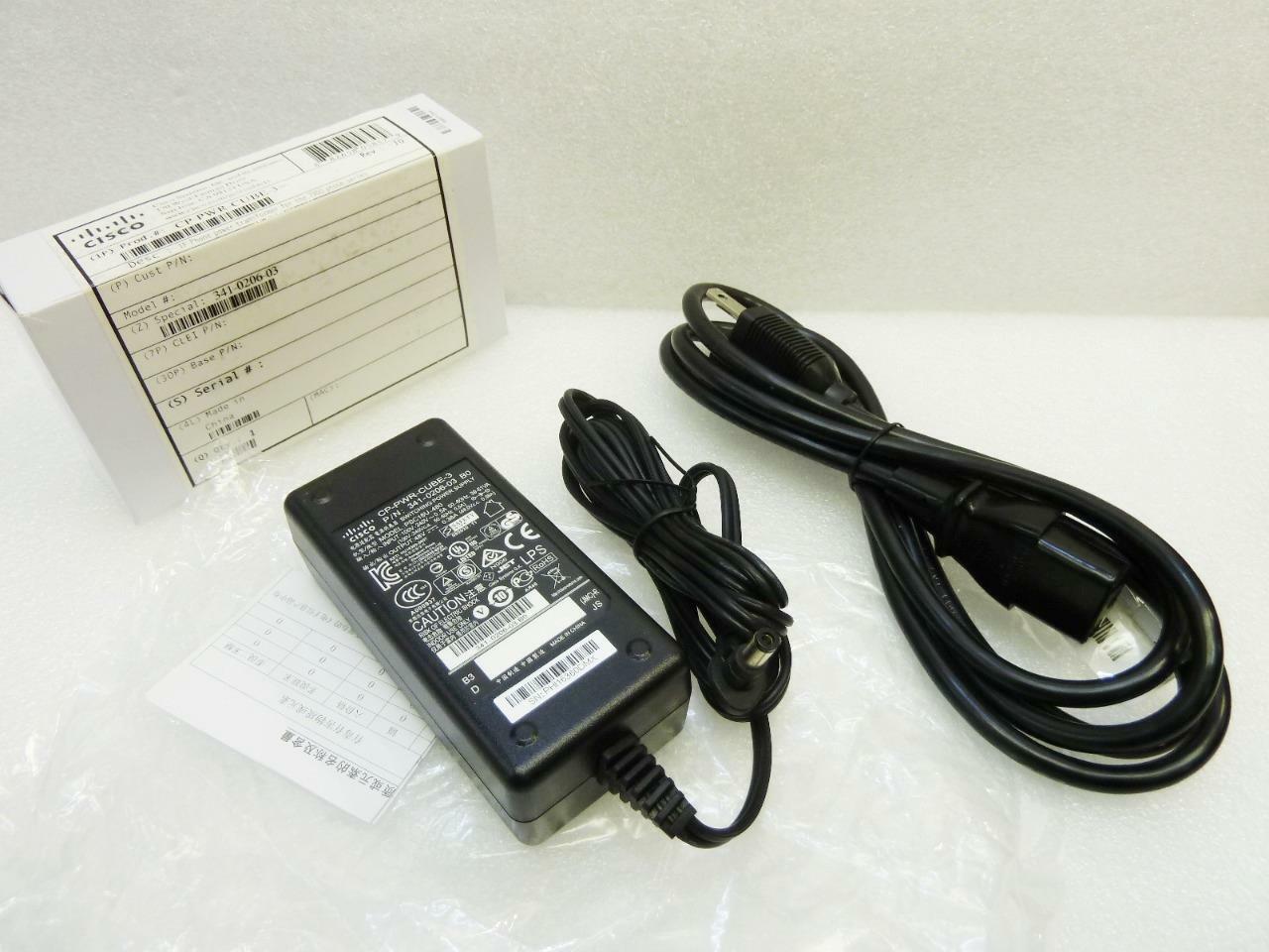 NEW Cisco IP Phone AC Power Adapter PSC18U-480 48V — 0.38A | P/N: 34-1977-03 |