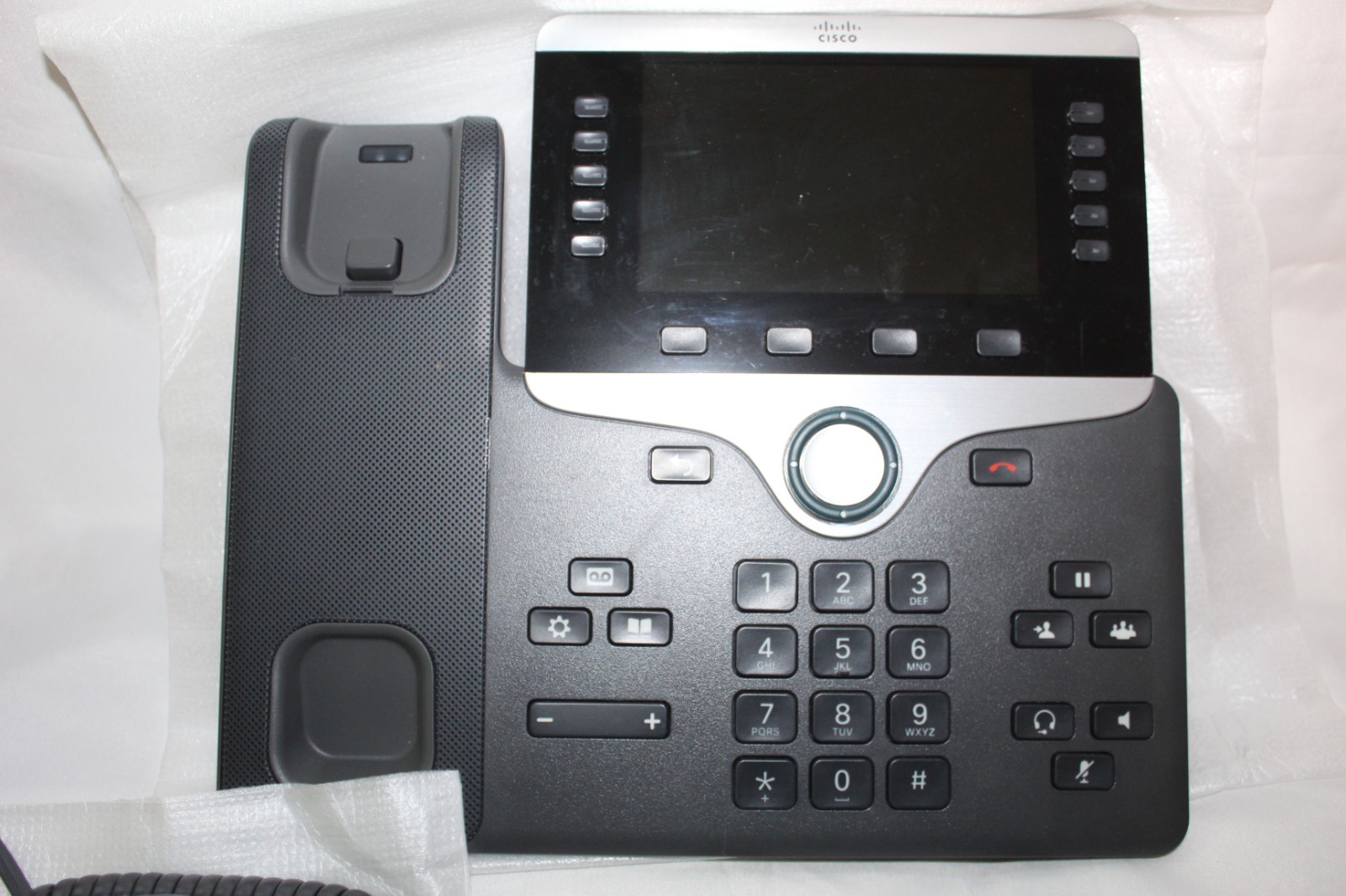 Cisco 8861 VOIP IP Office Phone 5 Line Gigabit Charcoal CP-8861-K9 OPEN BOX