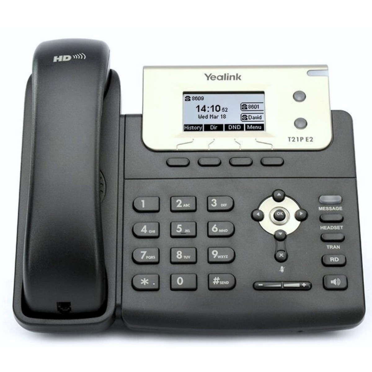 Yealink Sip-t21p E2 Voip Phone Ip Phone 2 Line Business Office Poe_