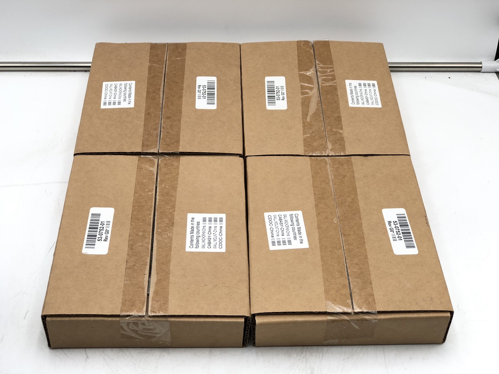 Lot of 4 Cisco CP-WALLMOUNTKIT= Non-Locking Kit for 7910, 7940, 7960 Phones