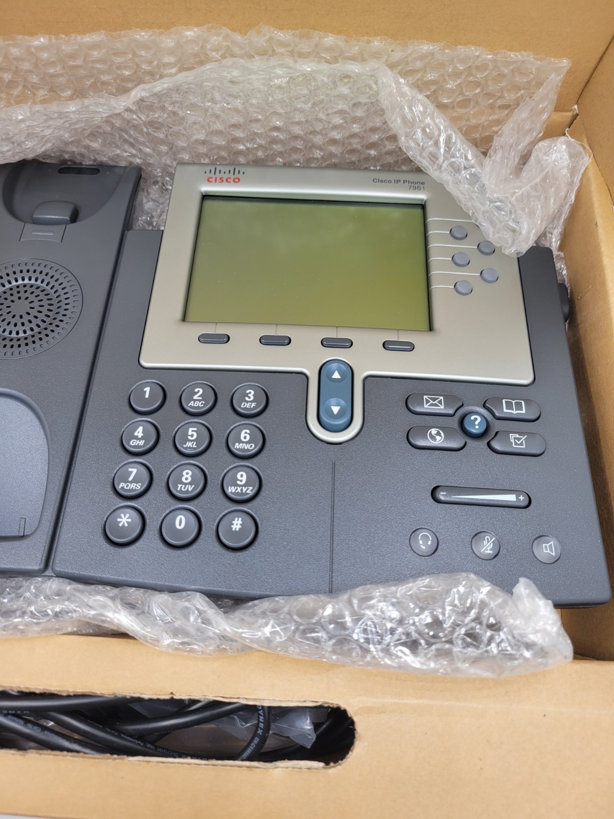 Cisco CP-7961G 7961G VoIP IP Business Desktop Display Telephone NEW NEU NUOVO