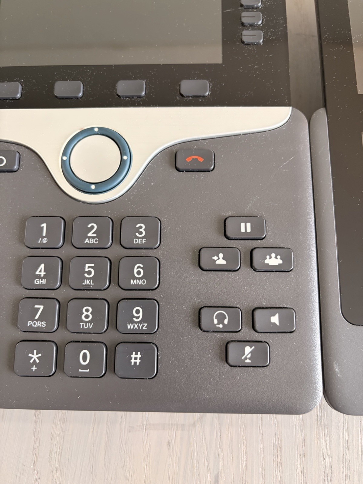 Cisco CP-8861 IP Phone w CP-8800-A-KEM Key Expansion Module NO HANDSET&STAND(U15