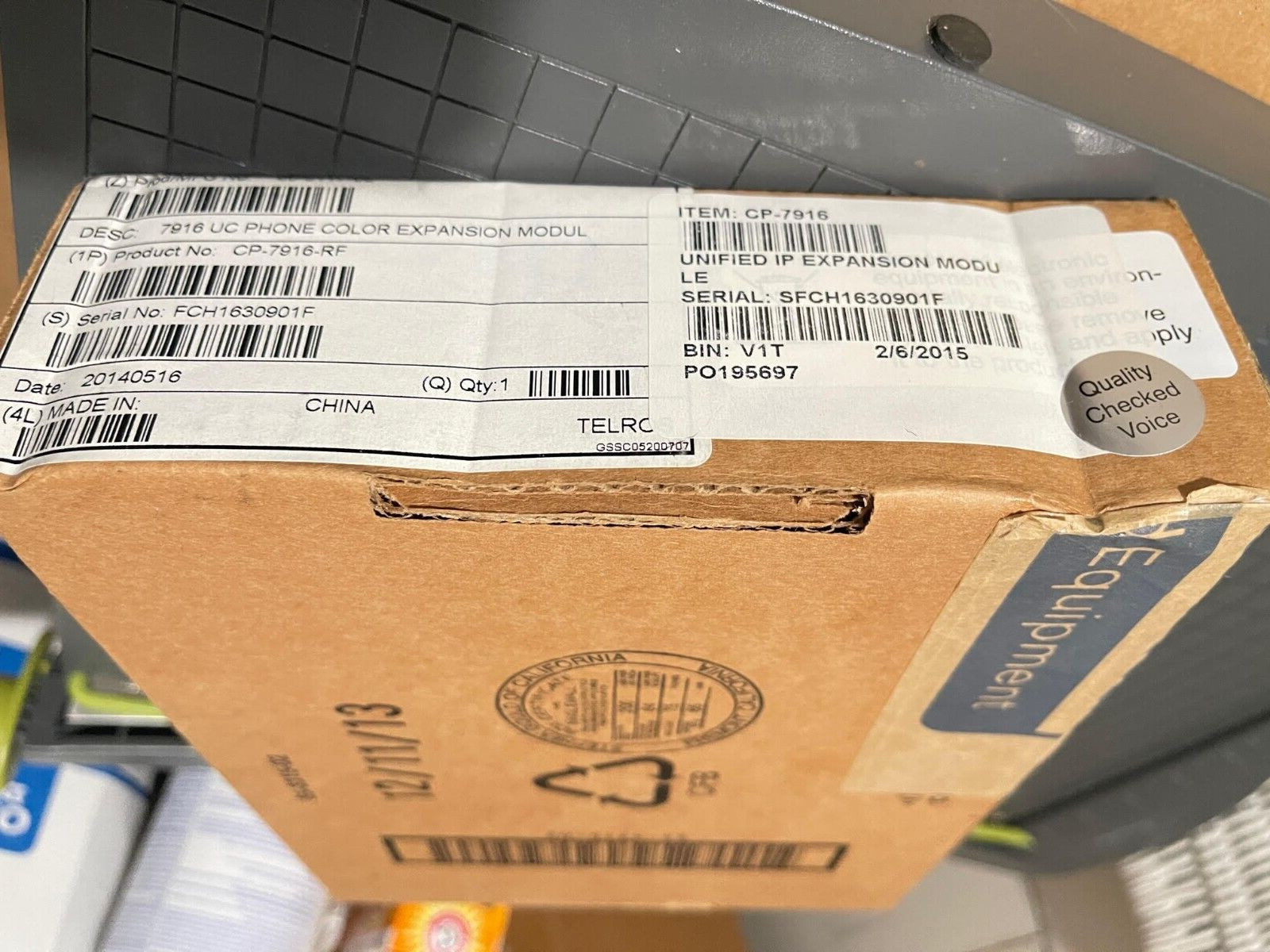 SEALED CISCO CP-7916 IP PHONE COLOR EXPANSION MODULE 68-3117-02(Y1)