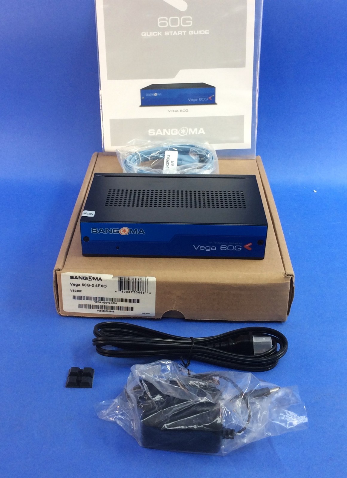 Sangoma Vega 60G – VEGA-60GV2-0004 – 4 FXO Gateway – NIB