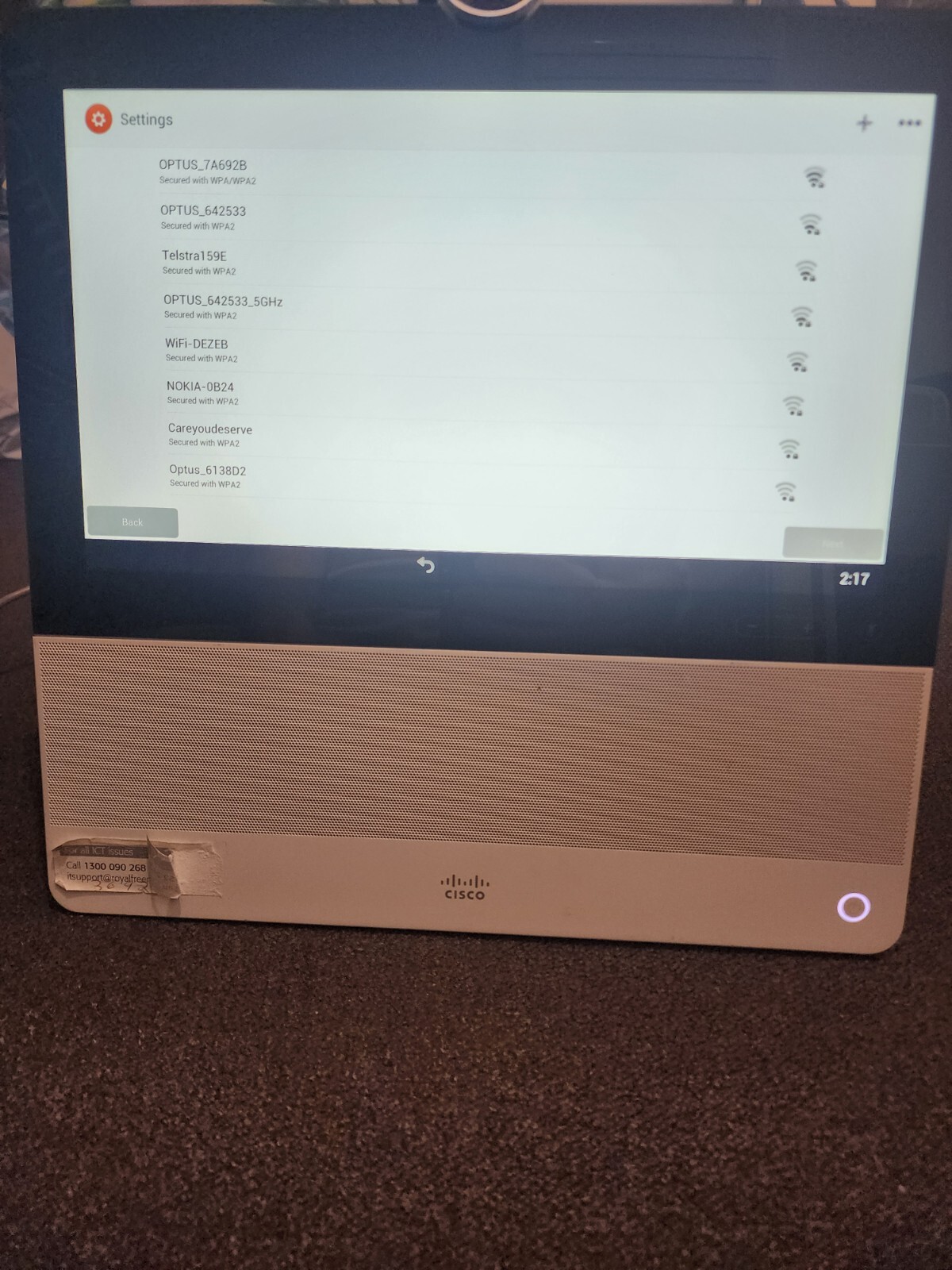 Cisco DX 70 Video Conference