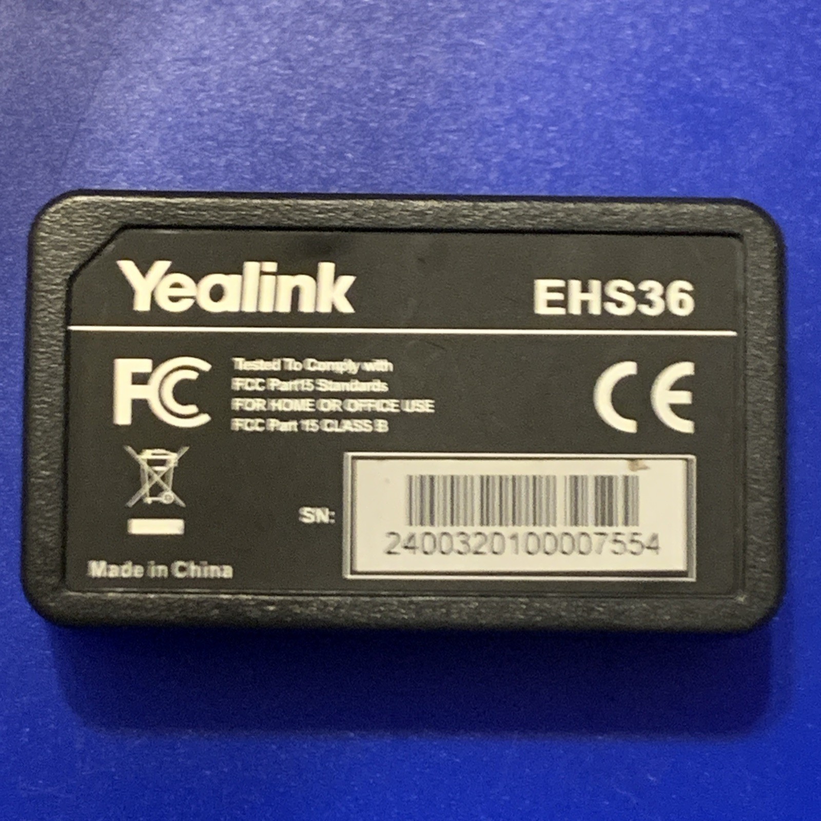 Yealink EHS36 Wireless Headset Adapter