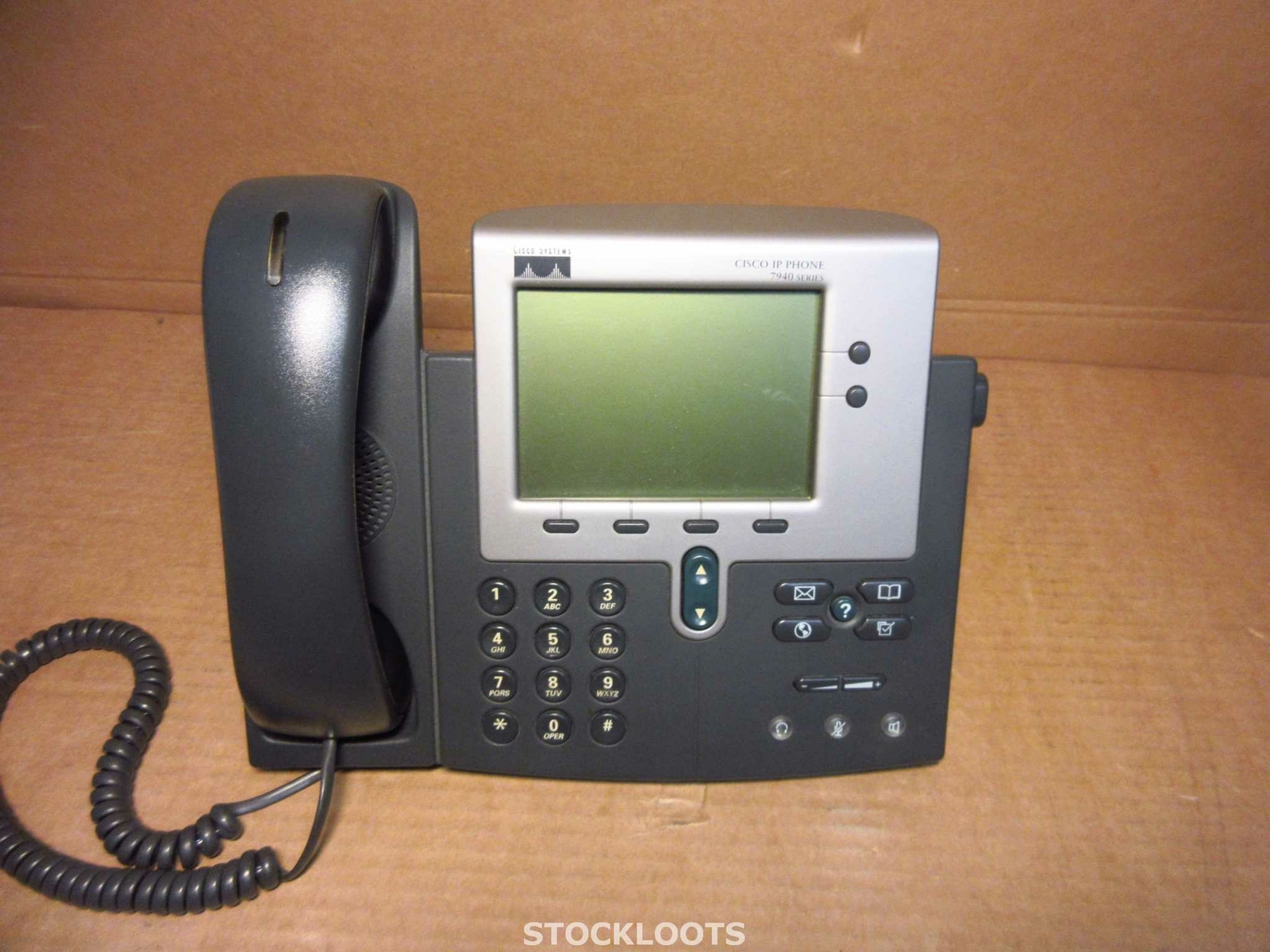 Cisco CP-7940G Phone Unified IP PoE Business SIP VoIP 7940 Series INCL HANDSET