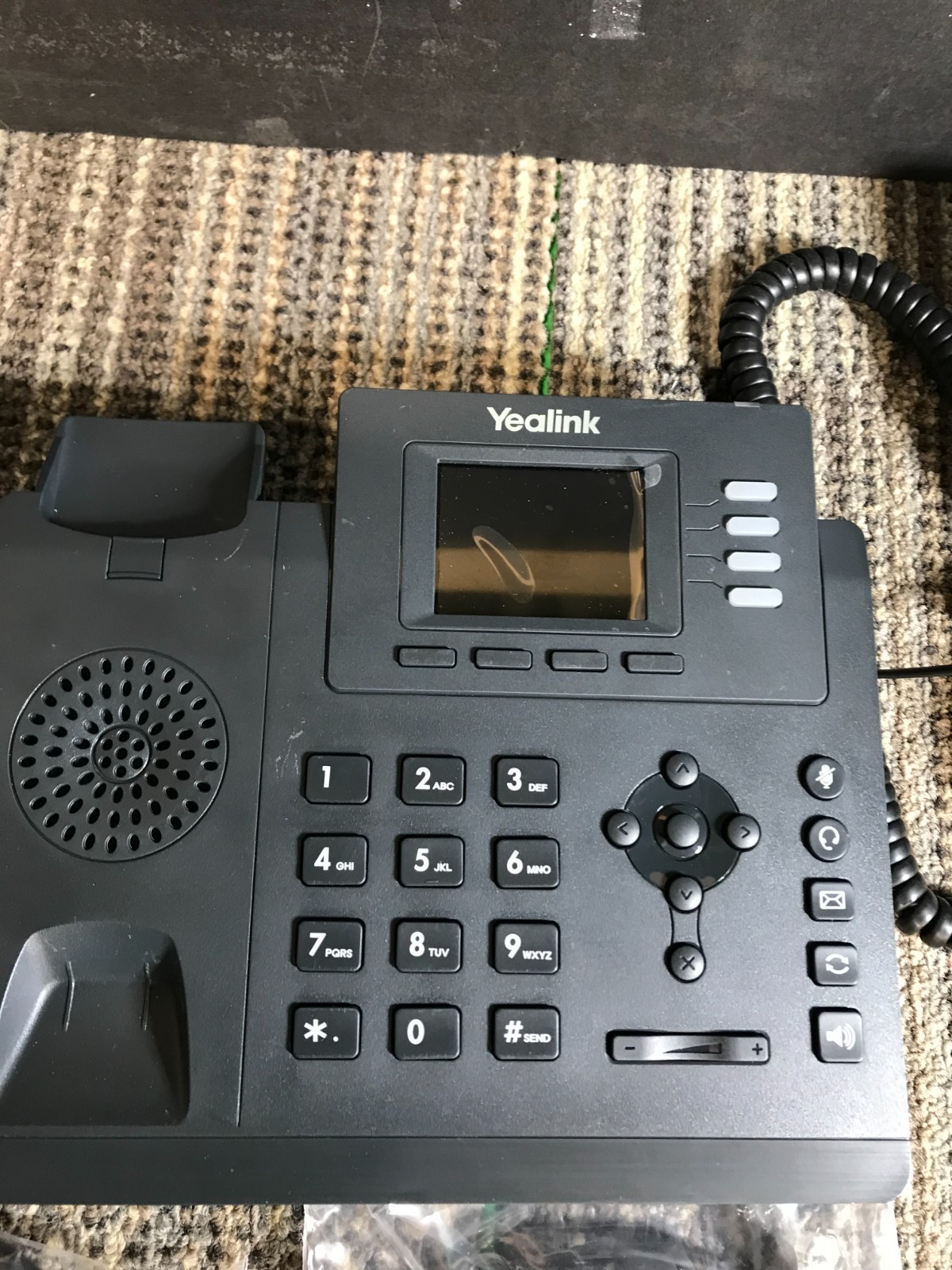 YEALINK CLASSIC IP PHONE SIP-T33G COMPLETE SET*