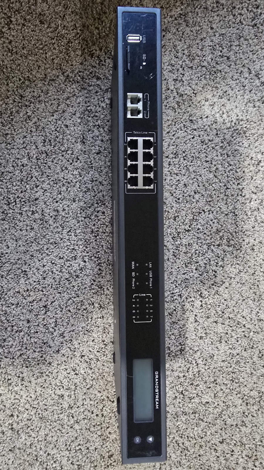 Grandstream UCM6208 IP PBX 8 FXO 2 FXS Appliance