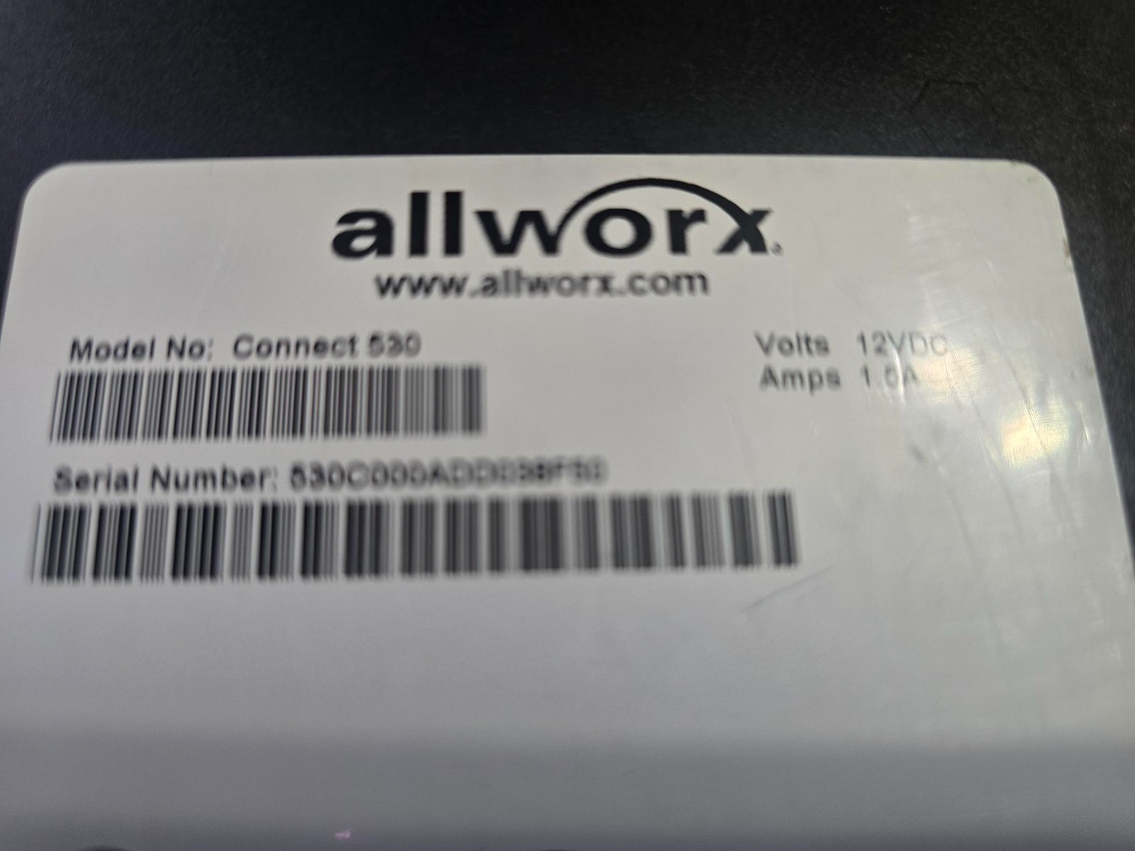 Allworx Connect 530 (8200102) VoIP Communication System S/N: 530C000ADD038F50