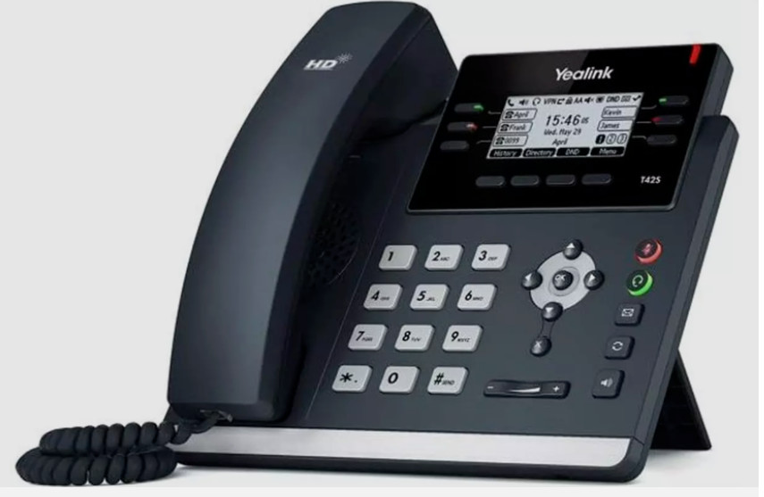 Yealink T42S – SIP-T42S IP Phone, 12 Lines. 2.7-Inch color free USPS shipping