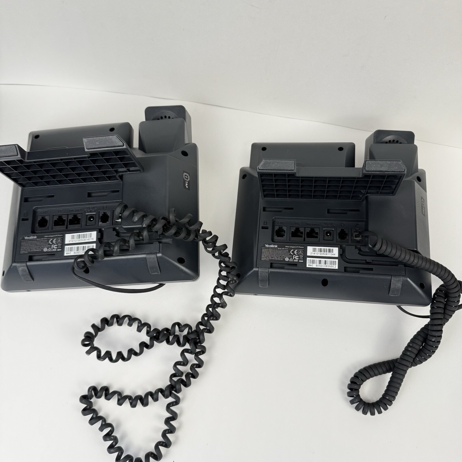 Yealink SIP-T41S POE IP Phone Set Lot of 3 Tested Working Verizon Work Office